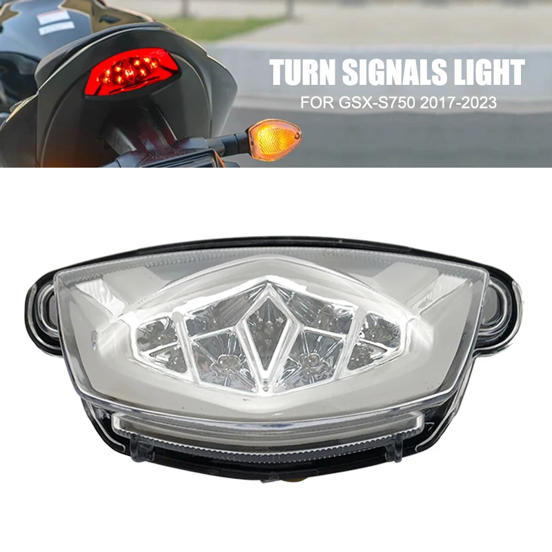 Rear Tail Light Brake Turn Signals Integrated LED Light For