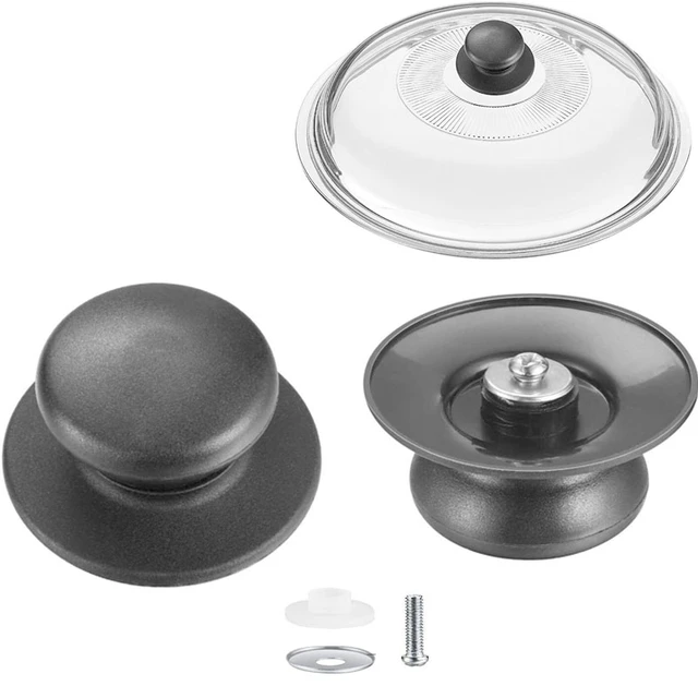 2pcs Boutons de remplacement de couvercle de pot universel