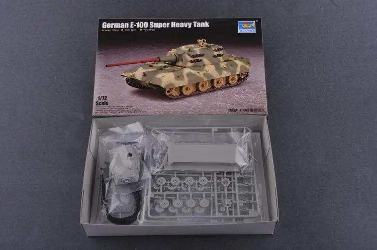 

Trumpeter 1/72 07121 немецкий E-100 супер тяжелый бак