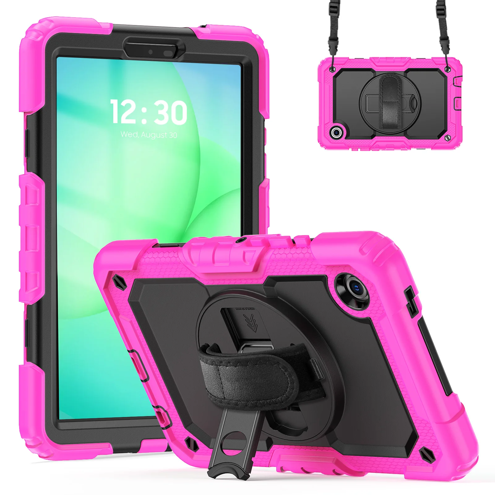 Heavy Duty 360 Rotatable Stand Armor Case with Screen Protector