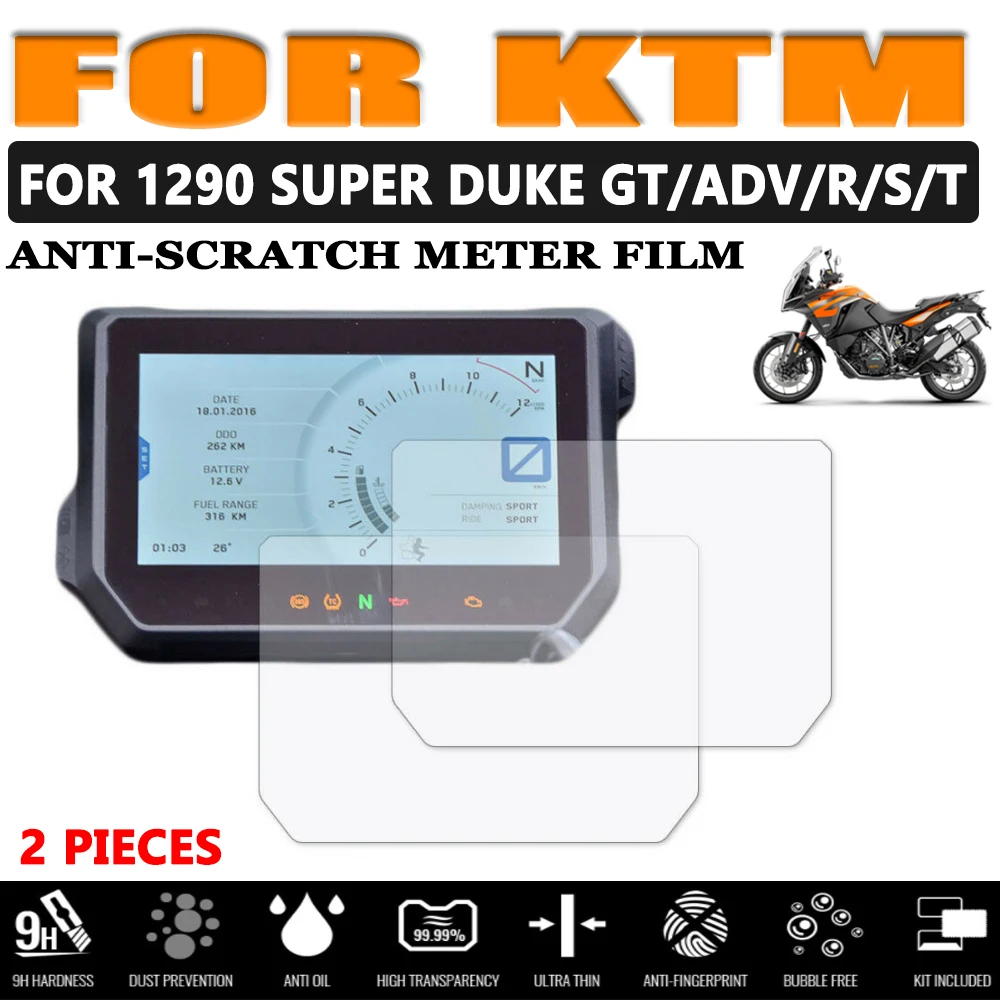

Motorcycle Cluster Scratch Protection Film Screen Protector For KTM 1290 SUPER DUKE SUPERDUKE GT 2019 2020 2021 Accessories