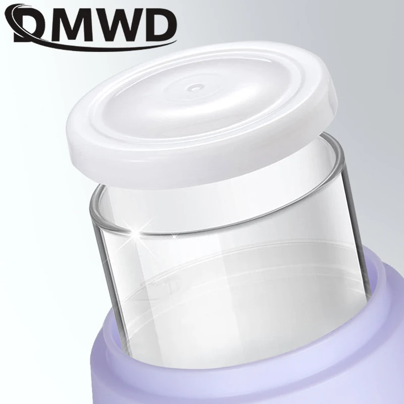 DMWD USB Portable Mini Yoghurt Maker Automatic Yoghurt Container Fermenting Machine Sour Cream Leben Fermenter Yoghurt  Cup 4