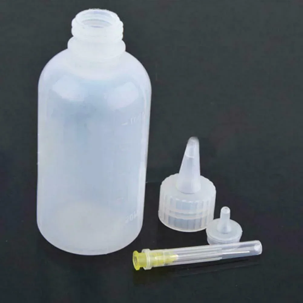 With Needle Flux Bottles 2pcs 50mL Pine Perfume Tip Vent Alcohol Bulk Perfume Dispenser Dispensing Bottle Dropper