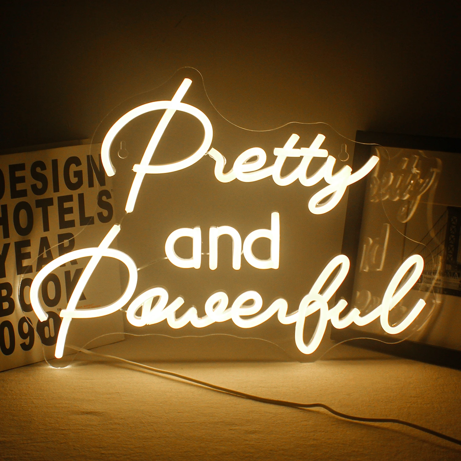 Description Picture 6 of itemPretty And Powerful Neon Sign Warm Letter Led Light For Home Wall Decor Bedroom Wall Art Logo Party Supplies Birthday Gifts