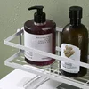 Over The Toilet Shelf Toilet Storage 1Tier Bathroom Organizer Shelves,Multi-function Paper Holder Basket No Drilling Space Saver 4