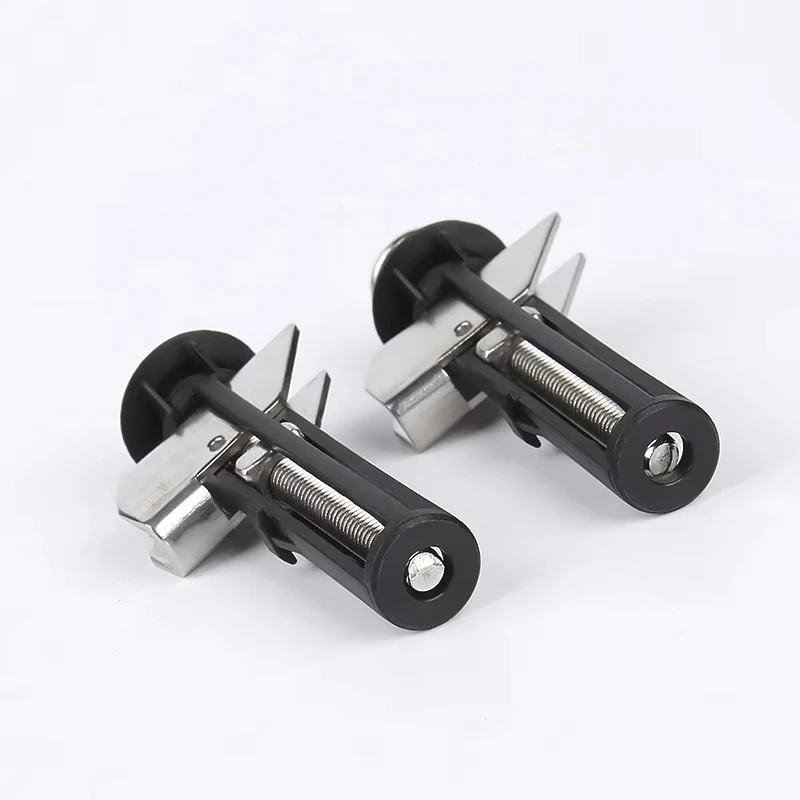 Heavy Duty Toilet Seat Fastener Bolt kit Stainless Steel Tank Toilet Bolt Hinge Screw Retractable Cover Kit toilet seat accessories