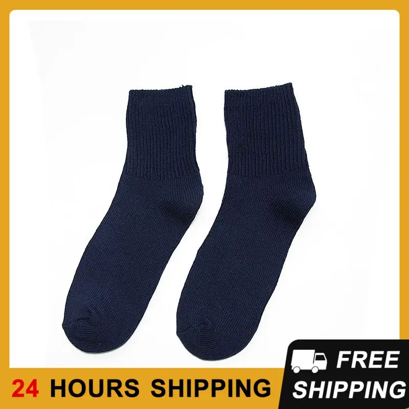 

Men Durable Stretchy Comfortable And Stylish Socks Solid Color Warm Socks Bestselling Socks Socks Comfortable Cozy Autumn Winter