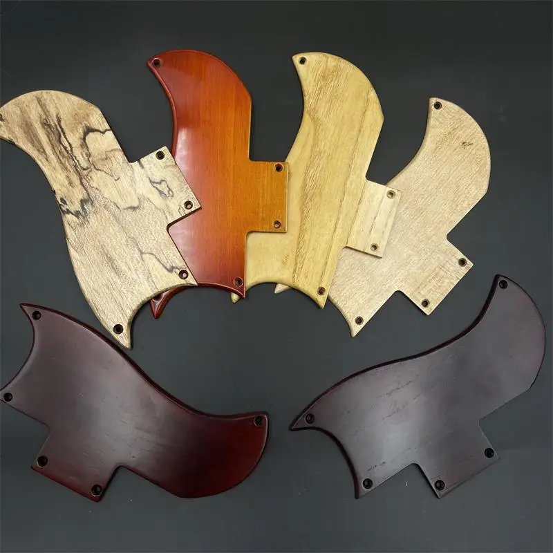 Bell'Aspetto In 7 Colori Legno Massello Gibson Les Paul Pickguard Per Chitarra Elettrica Sg 61 3 Strati 5 Fori