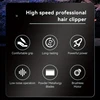KEMEI KM-2796 Hair Salon Hair Clipper Set Metallurgical Blade Digital Hair Clipper Long lasting Battery Life 6