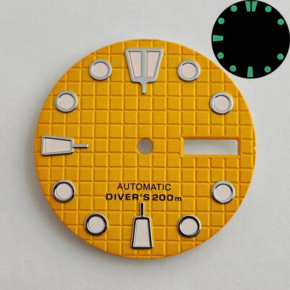 

28.5mm Watch Parts NH35 NH36 Watch Dial Luminous Dial for SKX007 NH35 NH35A Automatic Movement Watch Parts