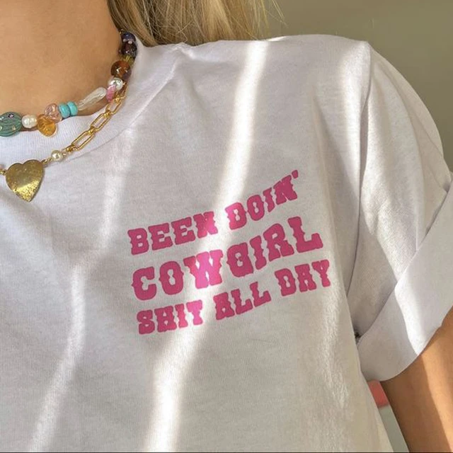 cowgirl saying shirts