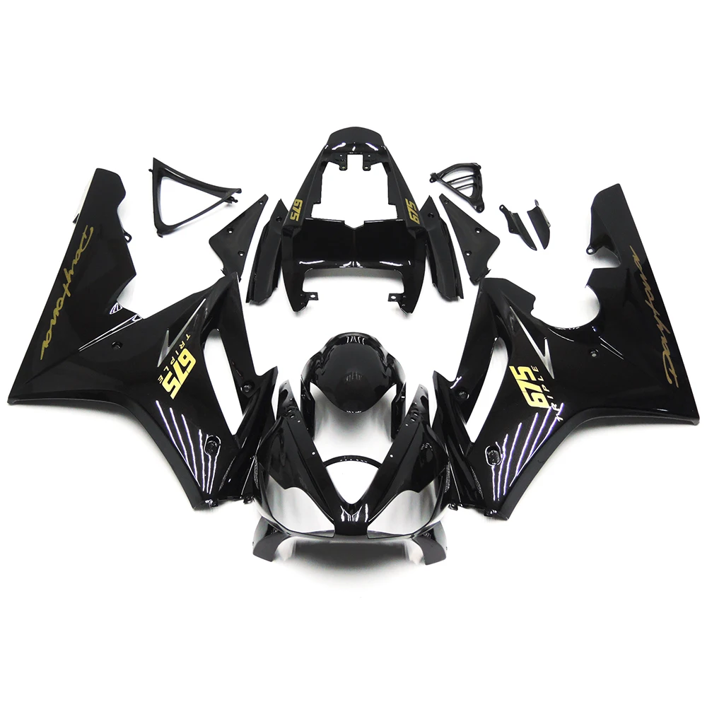 

Motorcycle Fairing For Triumph Daytona 675 2006 2007 2008 Set Body Kit Plastic Accessories Injection Full Bodywork Cowl Black