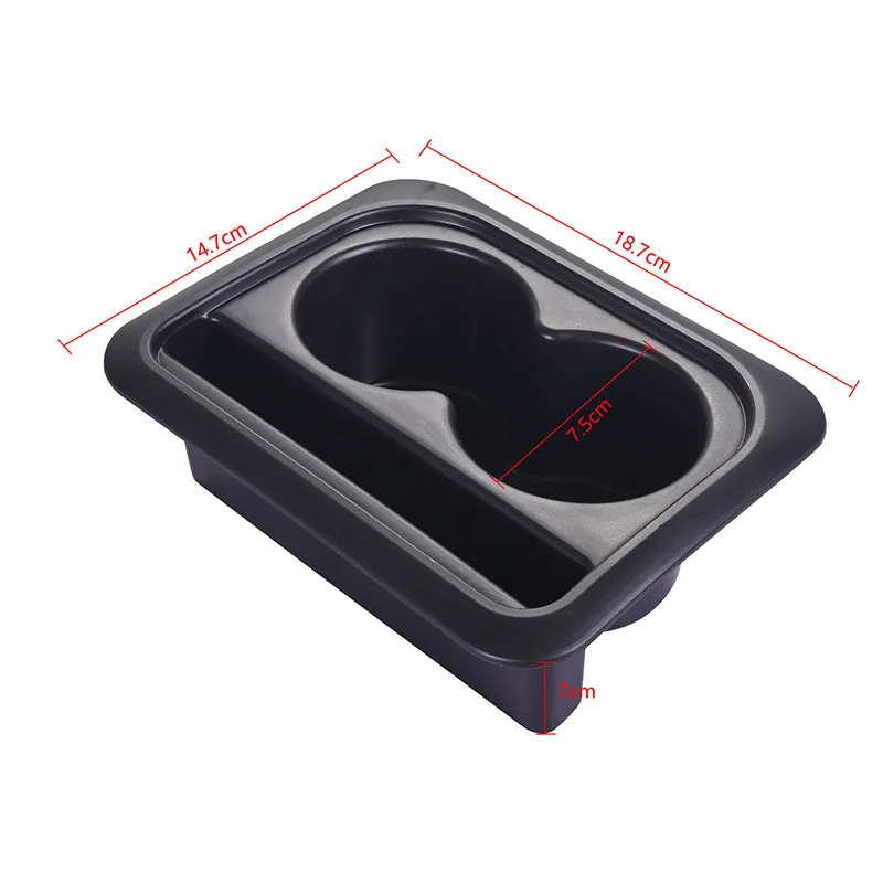 Tapa De Cubetera/portavasos Para Consola Central De Ford Mustang 2015-2021 | Color Como Foto | ABS Plástico | Reemplazo Directo