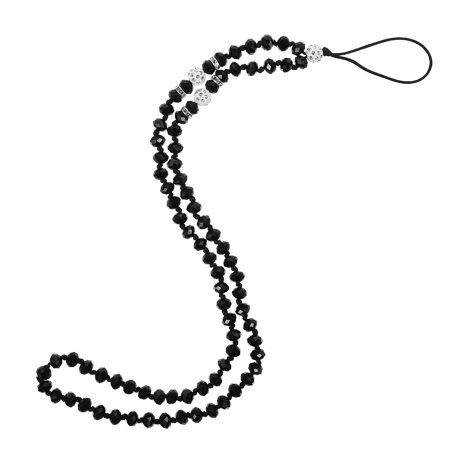 

Lanyard Mobile Phone Strap Lanyards for Around The Neck Chain Charm Charms Beaded Tether