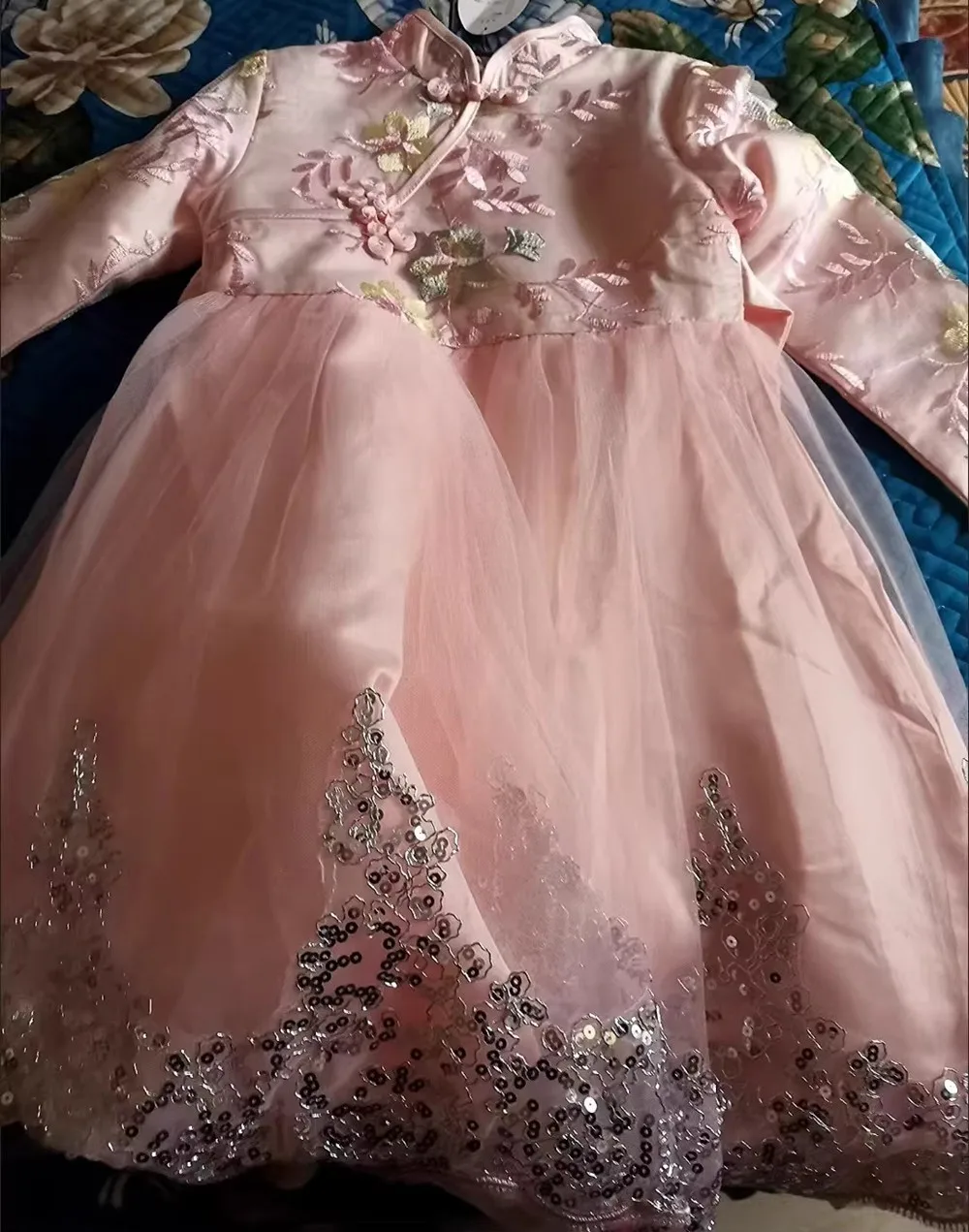 فستان صيفي للفتيات زي تشيونغسام روب فتاة كاجوال مل...