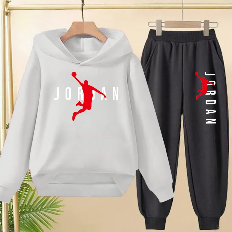 2-13 Years Boys 2pcs Autumn Spring Hoodie+Pants TracksuitsGirls Casual Streetwears Kids Cute brand Children Clothes Sets 5
