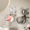 Bathroom Storage Rack Punch-free Storage Box Bathroom Suction Cup Wall-mounted Washbasin Makeup Storage Rack 3