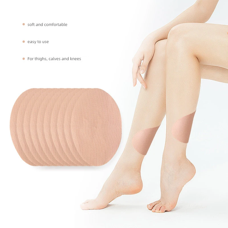 

2pcs Inner Thigh Anti-Wear Patch Tape Unisex Disposable Invisible Breathable Body Elastic Leg Warmer Bandage Anti-Friction Pads