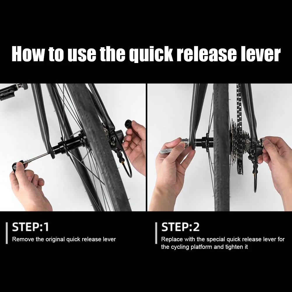 Quick Release Skewers Universal Bicycle Repair Tools Ultralight Supplies for Trainer Bike Cycling Back Rear Wheel Tire