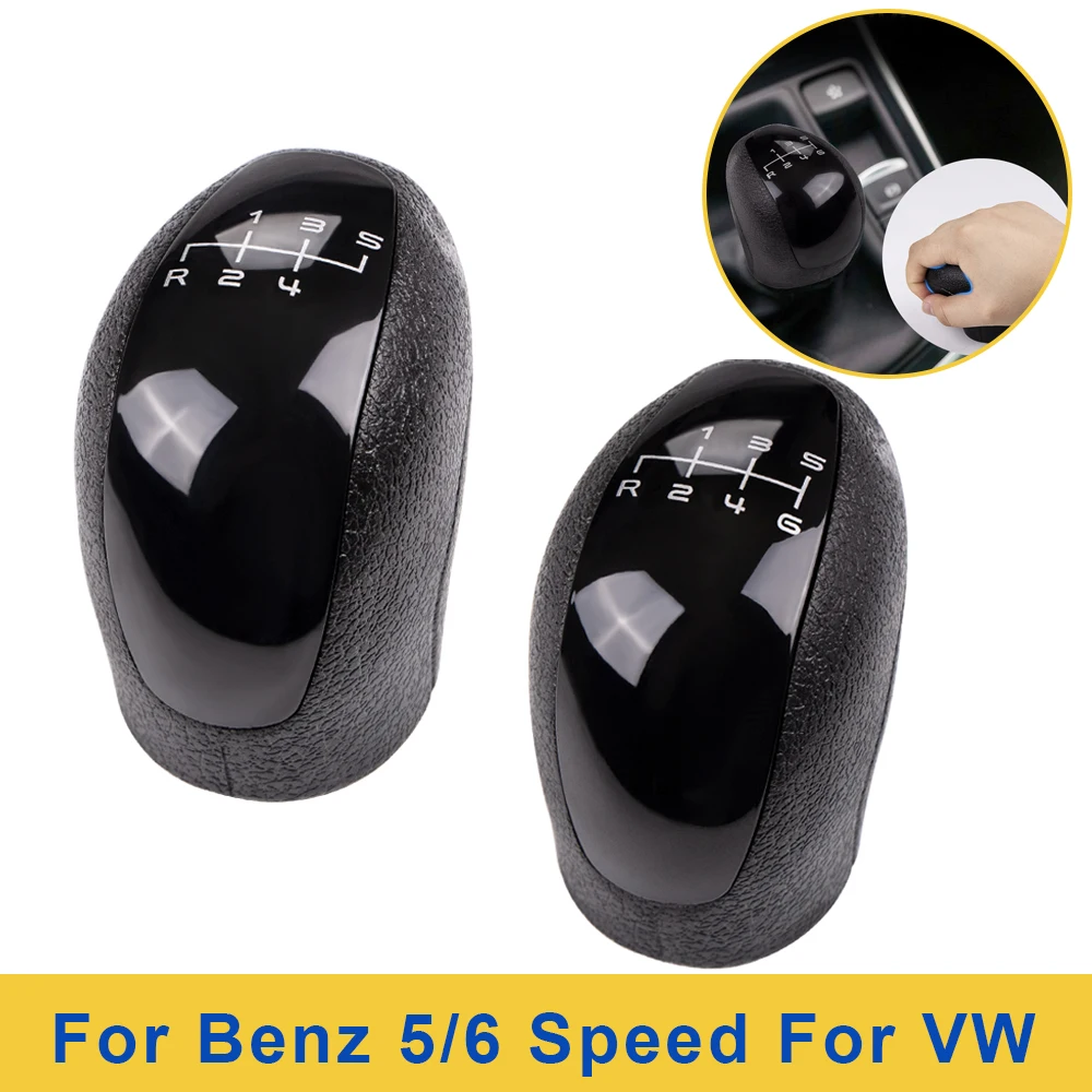 

5/6 Speed Gear Stick Shift Knob For Benz Vito Viano w639 Sprinter II 906 Car Shifter Lever Arm Headball For VW Crafter I 2E 2F