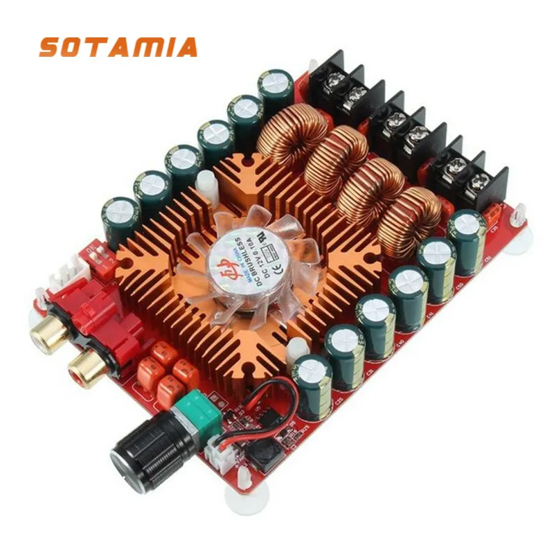 

SOTAMIA TDA7498E Digital Power Amplifier Audio Board Stereo 2X160W Amp BTL 220W Mono Amplificador For Home Theater