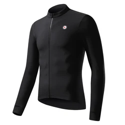 Men's Winter Thermal Fleece Waterproof Cycling Jacket - EU Size - XS (Black)