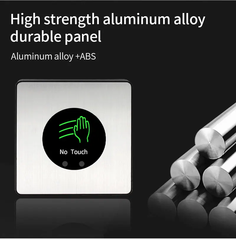 Touchless Door Access Exit Button with Infrared Sensor LED COM NO NC for Access