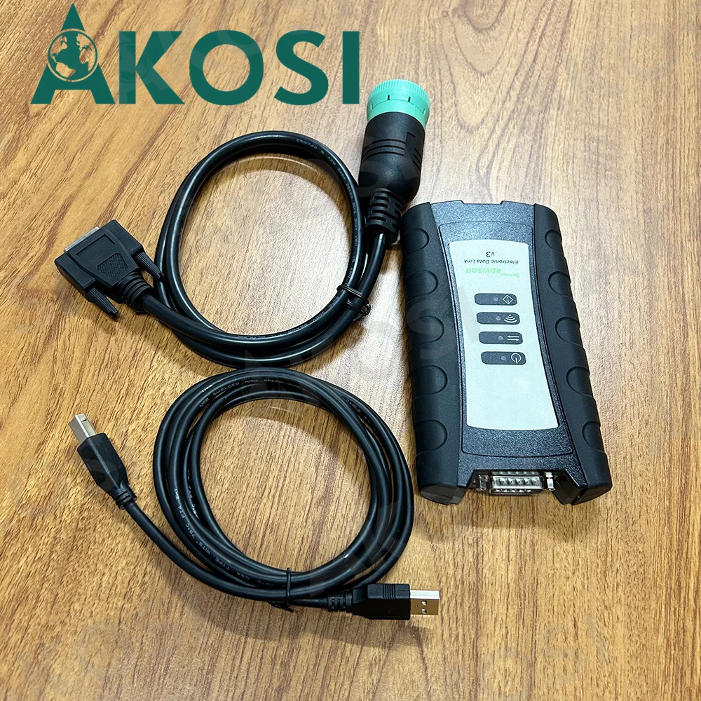 

V5.3 AG CF EDL Electronic Data Link V3 Service EDL V3 Advisor agricultural construction equipment diagnostic tool