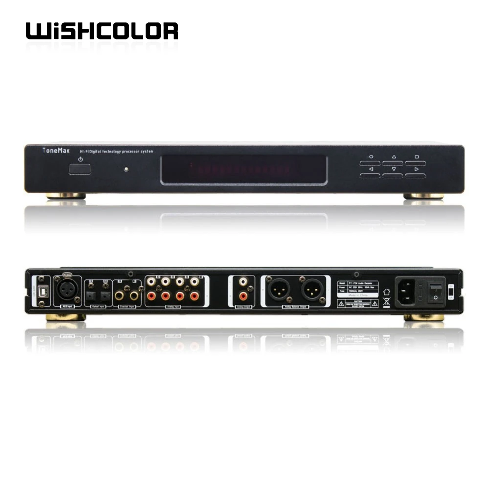 

Wishcolor Zuki 1 ToneMax Hifi Preamplifier 32Bit/192KHz DAC Decoder USB Digital Interface with Remote Control