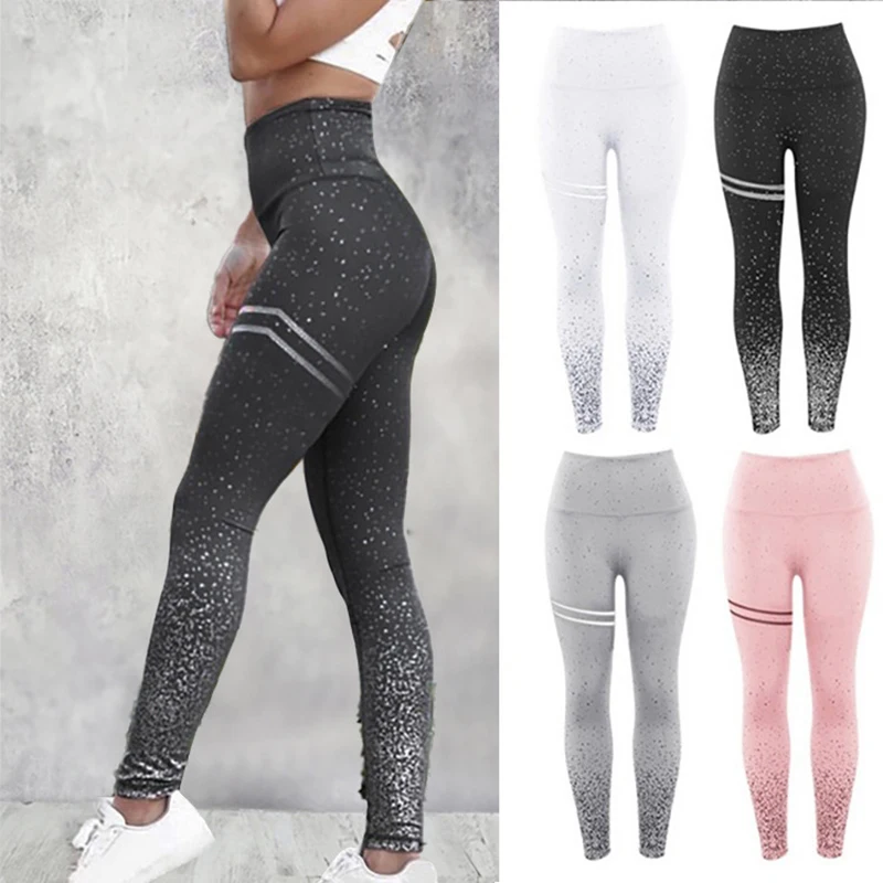 2023 Women Leggings Sexy Pants Push Up Fitness Gym Leggins Running Seamless Workout Pants Femme High Waist White Legging Black