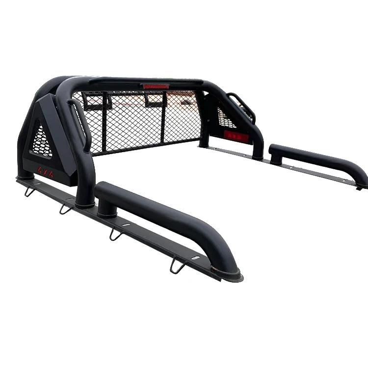 Factory Price Universal 4x4 Pickup Roll Bar Manganese Steel Sport Roll Cage For Ford Ranger F-150 JAC Toyota Hilux Revo Vigo