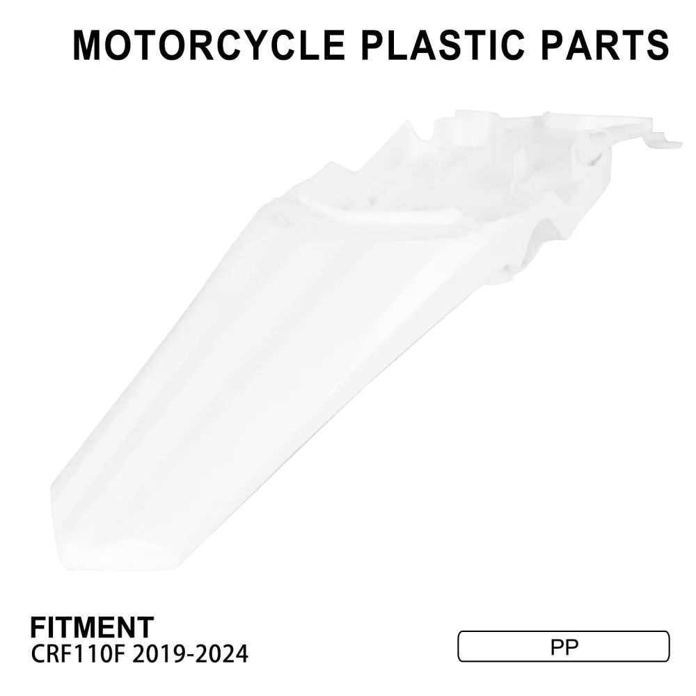 

Заднее крыло, брызговик, пластмассовая Крышка для Honda CRF110F 2019 2020 2021 2022 2023 Запчасти для скутеров и мотоциклов