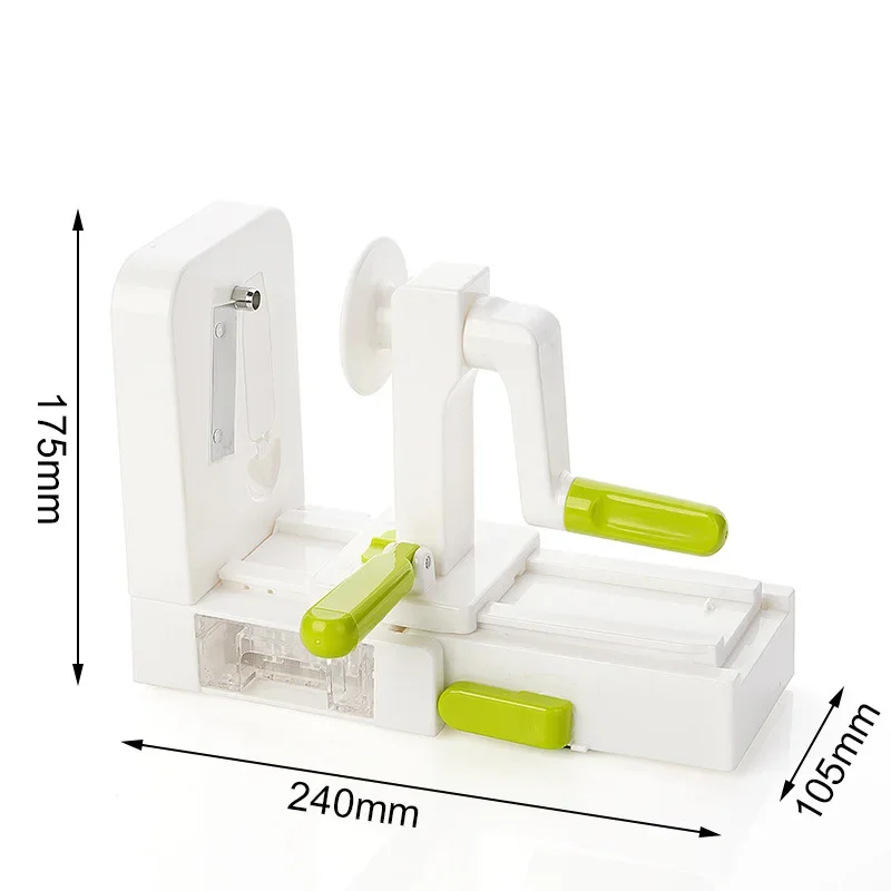 Five-in-one vegetable cutter multi-functional hand-cranked kitchen potato carrot slice grater