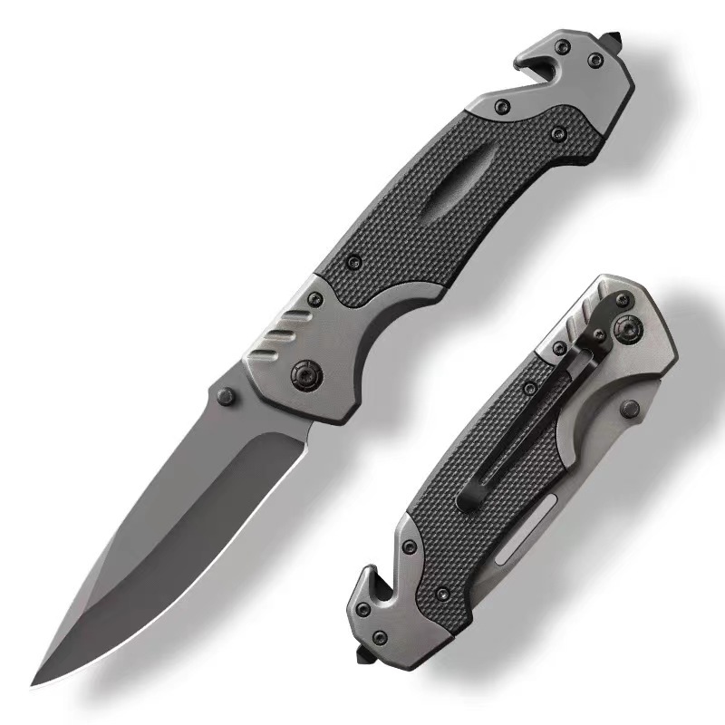  Camping Pocket Knife Outdoor Multifunctional Folding Knife Tactical Defense Knife Outdoor Survival Camping Sharp Knives