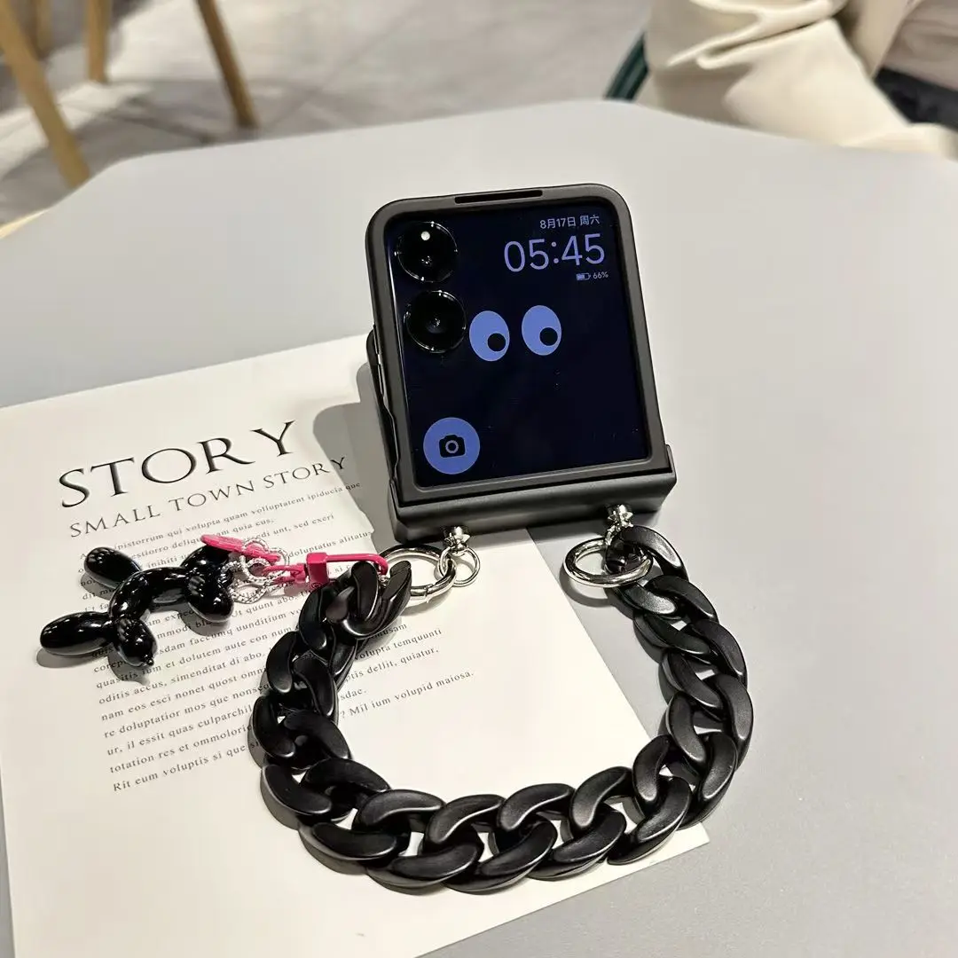 Luxury Crossbody Lanyard Rope Phone Case with Cute Dog Pendant Cover