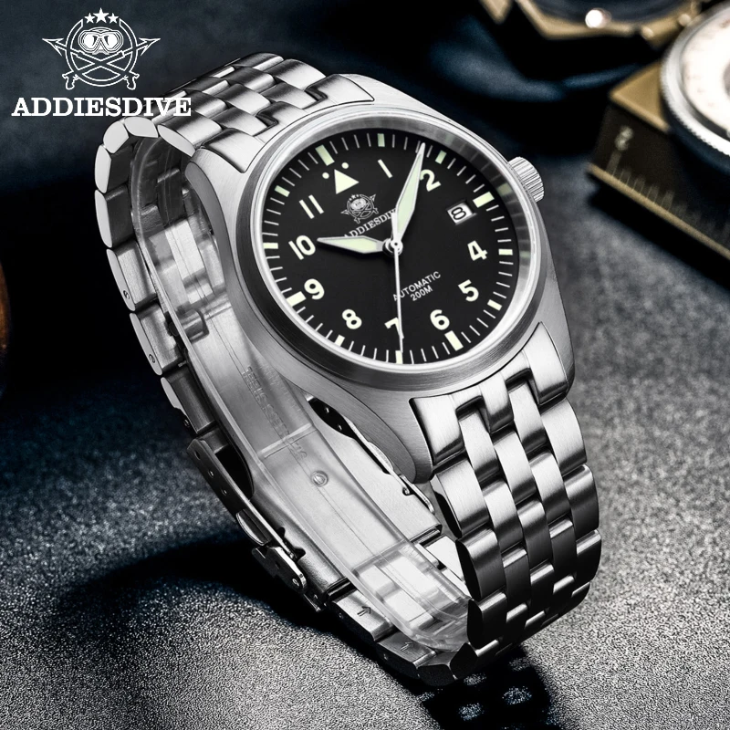 ADDIESDIVE Classic Men's watch Sapphire Automatic NH35