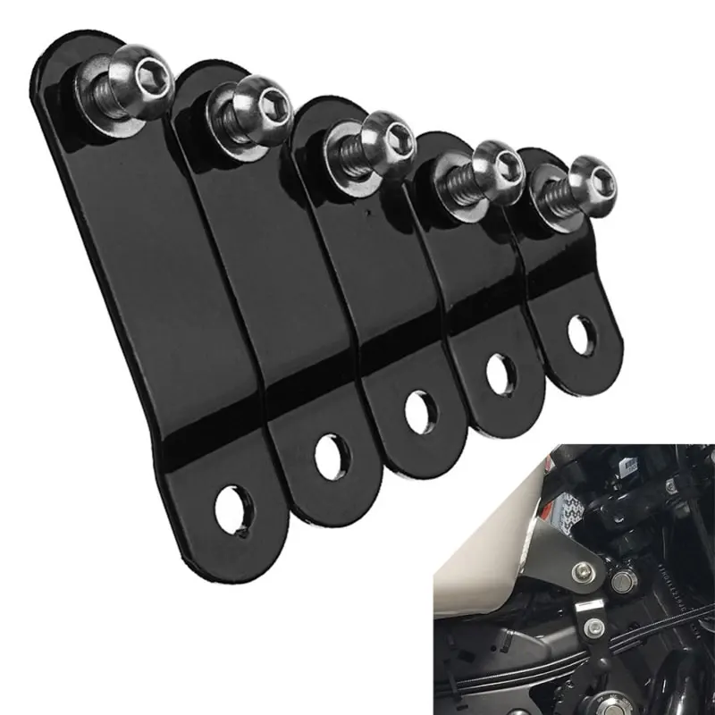 28-76Mm Kit Di Sollevamento Serbatoio Gas Staffa Adatta Per Harley Sportster Xl 883 1200 48 72 Dyna Raise Tank Lift Riser Modificati