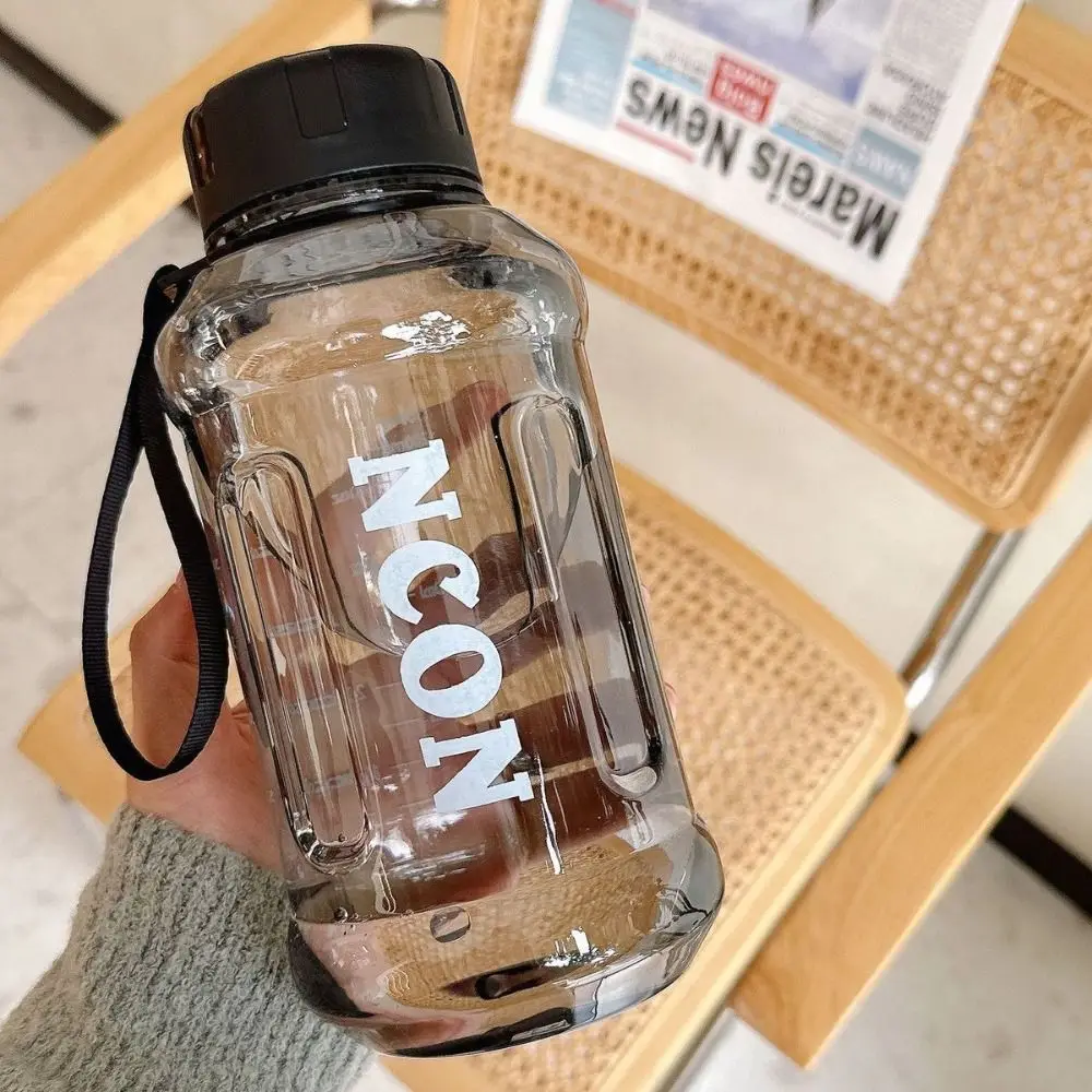 850/1100/1300ml Clear Water Bottle Portable Leakproof Large Capacity Travel Kettle Lightweight Water Jugs 5