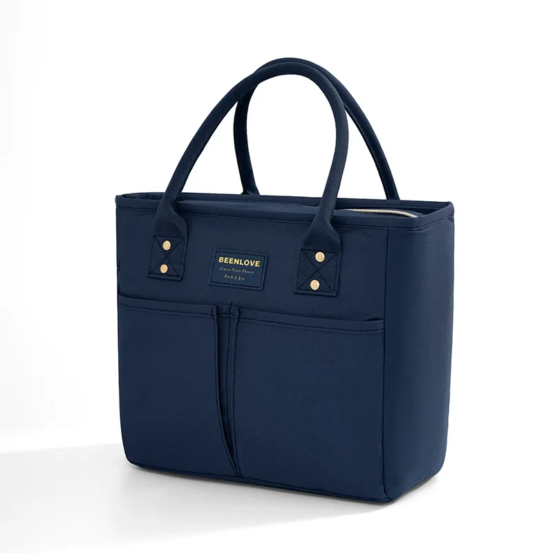 Chic Insulated Lunch Tote with Bow Design – Stylish, Waterproof Cooler Bag