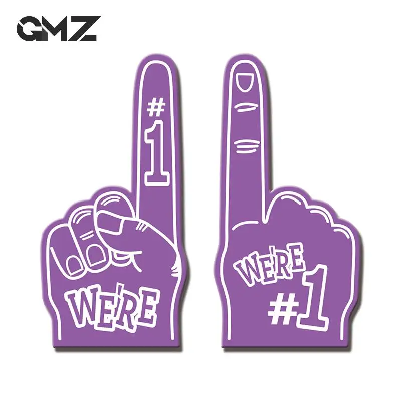 1pc Finger Foams Sports Cheerleading Party Hand Props Noise Makers Props Giant Hands Sports Favors Cheering Palm Party