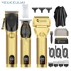 YEUKEUUAI 17 pcs Professional Men's Hair Clipper USB Rechargeable Electric Beard Trimmer Hair Clipper Set103 6