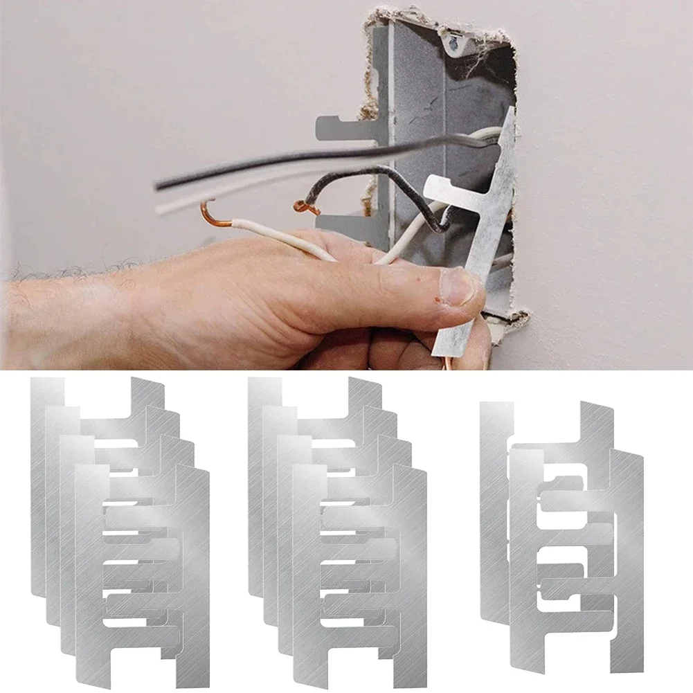 10 Pack Switch Box Support Electrical Box F Clips Mounting Straps Grip-Lock Hot Sale Brand. New And High Quality