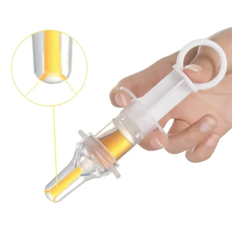 Baby Syringe Feeder Newborn Dropper Medicine Feeder Needle Squeeze Medicine Dropper Dispenser Pacifier 1pc medicine feeder