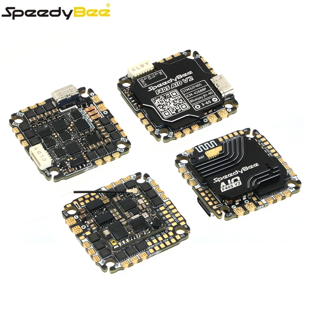 Speedybee F405 SpeedybeeF405 AIO V2 35A/40A 3-6S 5V/9V 1.5A BEC Betaflight Stack thumbnail 5