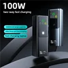 New PD100W Fast Charging Power Bank 20000mAh High Capacity Portable Charger External Spare Battery Laptop Powerbank for IPhone 2