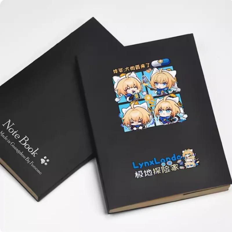 Anime Honkai: Star Rail Lynx Diary School Notebook Paper Agenda Schedule Planner Sketchbook Gift For Kids Notebooks 2146