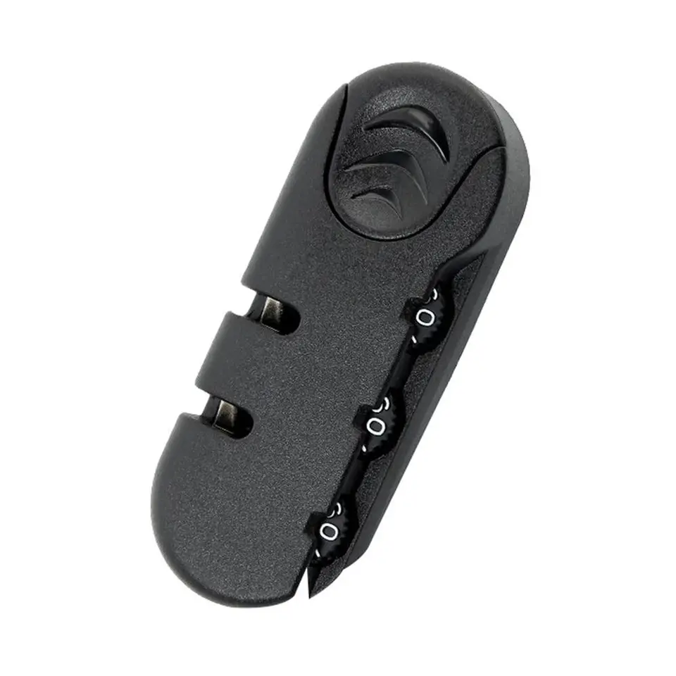8 Pièces Petit Cadenas à Combinaison, Cadenas à Câble avec Code 3 Chiffres pour Valises, Sac