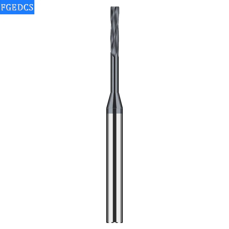 Carbide Reamer 0.6mm to 1.9mm Carbide Machine Reamer Spiral Flute High Precision Tolerance Chucking Metal Cutter CNC 1.2 0.7 0.8 1.5 3MM Shank
