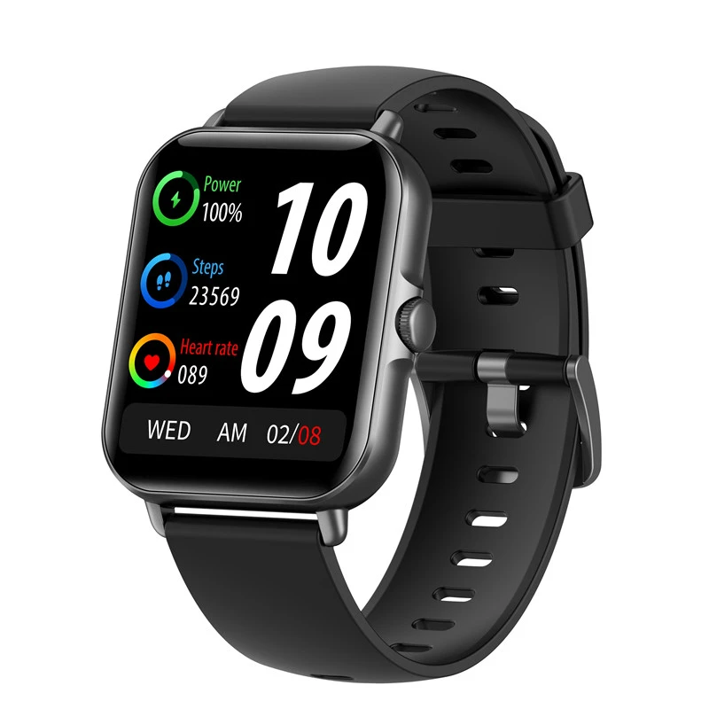 2022 New Women Smart Watch 1.69 Inch Full Touch Screen Bluetooth Call Sports Fitness Bracelet IP67 Waterproof Men Wristband L21