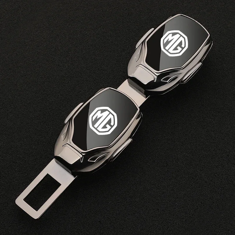 MG ZS HS GT 헥터 MG3 MG5 MG6 MG7 자동차 액세서리용 카시트 벨트 클립 카본 연장 락 버클 플러그 인테리어 부품